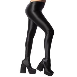 Mata Rules Breaker Stretch Platform Boot Leggings